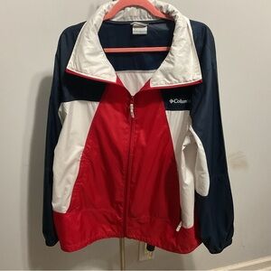 Columbia Multicolor Windbreaker Size XL